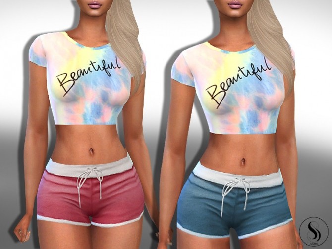 Sims 4 Female Casual Sleep and Athletic Outfits by Saliwa at TSR