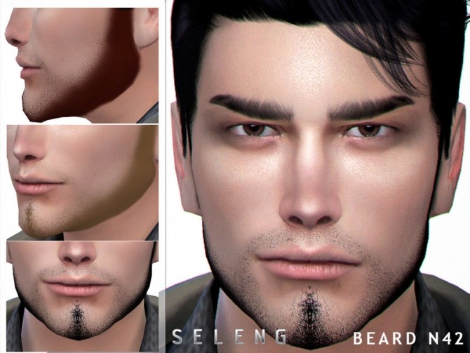 Sims 4 Beard N42 by Seleng at TSR