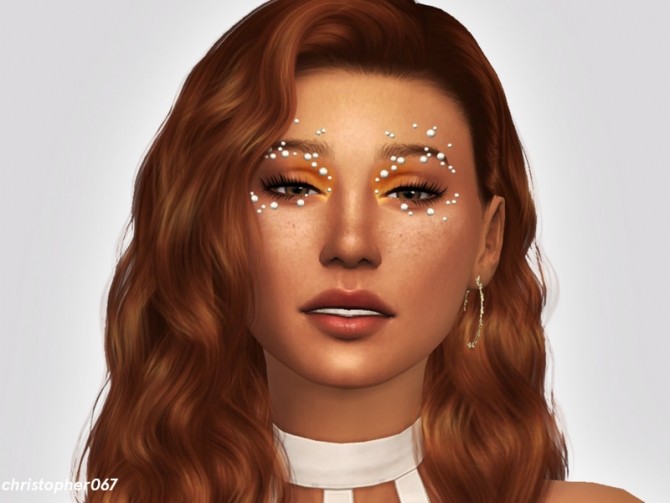 Sims 4 Face Pearls V1 by Christopher067 at TSR