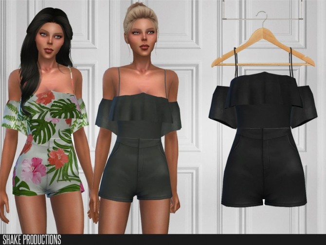 Sims 4 391 Jumpsuit by ShakeProductions at TSR
