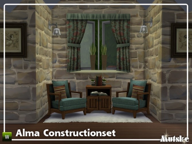 Sims 4 Alma Construction set Part 2 by mutske at TSR