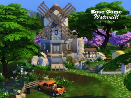 Base Game Watermill by VirtualFairytales at TSR