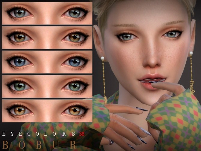 Sims 4 Eyecolors 38 by Bobur3 at TSR
