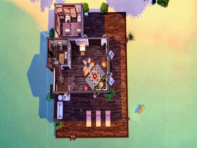 Sims 4 Peach Tree Retreat by LJaneP6 at TSR