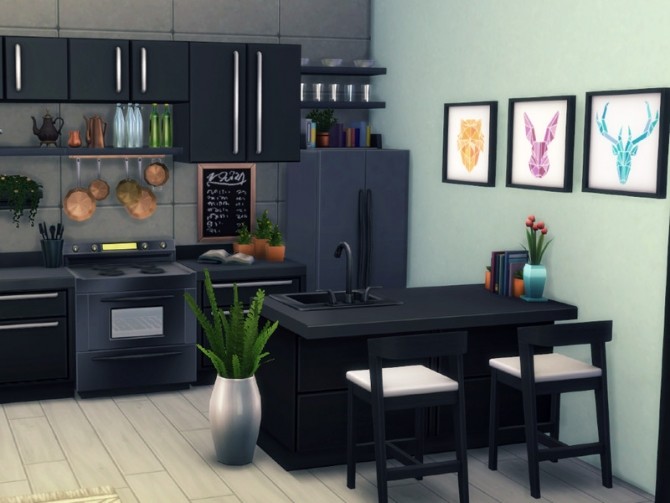 Sims 4 Modern Mini home by Summerr Plays at TSR