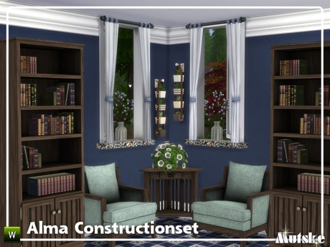 Sims 4 Alma Construction set Part 2 by mutske at TSR