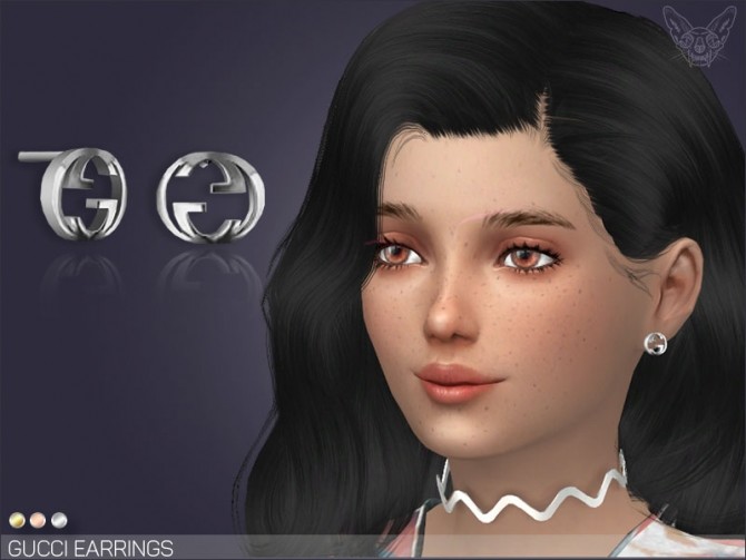 Sims 4 Earrings For Kids at Giulietta