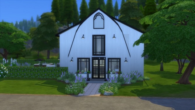 Sims 4 Renovated Barn Home NO CC by zhepomme at Mod The Sims