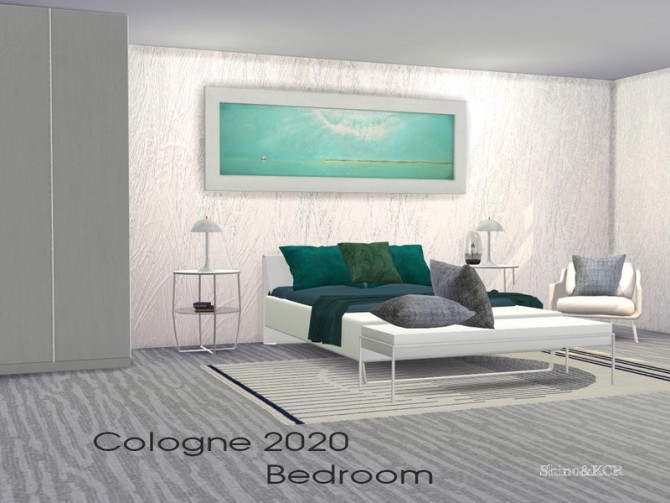 Sims 4 Bedroom Cologne 2020 by ShinoKCR at TSR