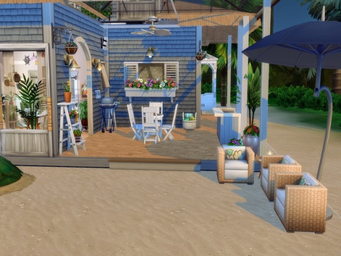 Sims 4 Oceanic Point house by LJaneP6 at TSR