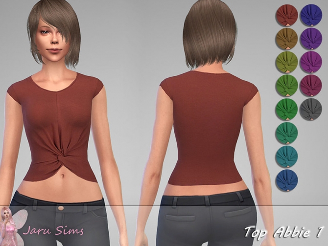 Top Abbie 1 By Jaru Sims At Tsr » Sims 4 Updates