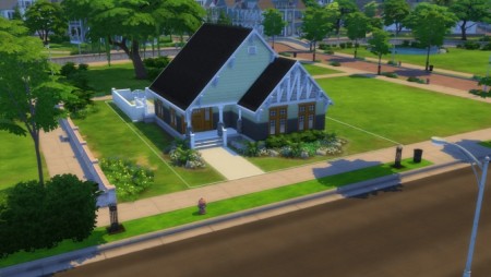 Cottage Family Home NO CC by zhepomme at Mod The Sims