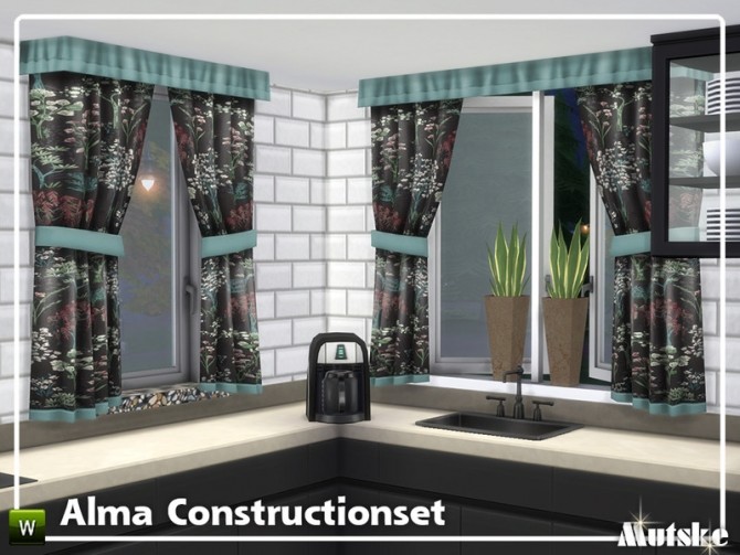 Sims 4 Alma Construction set Part 1 by mutske at TSR