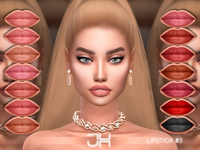 Sims 4 LIPSTICK #3 by JUL HAOS at TSR