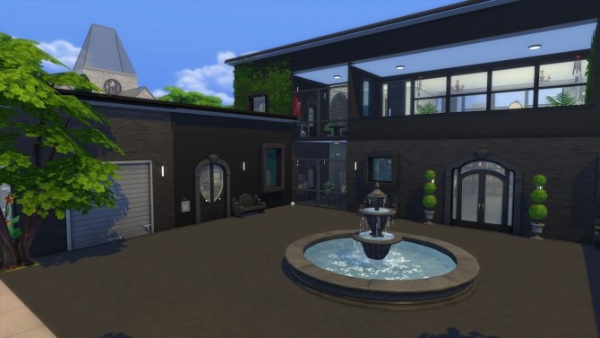 Sims 4 Vampi House by mamba black at Mod The Sims