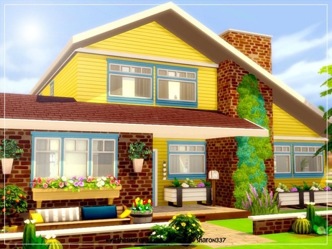 Sims 4 Buttercup house Nocc by sharon337 at TSR