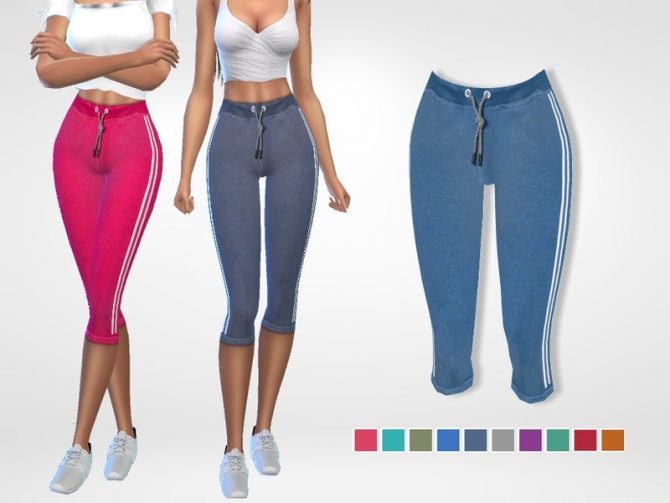 Athletic Leggings By Puresim At Tsr Sims 4 Updates