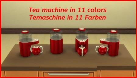 Tea maker by hippy70 at Mod The Sims