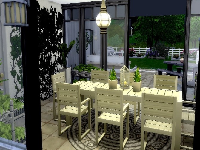 Sims 4 Modern Farmhouse by GenkaiHaretsu at TSR
