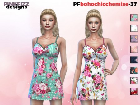 Boho Chic Chemise PF37 by Pinkfizzzzz at TSR