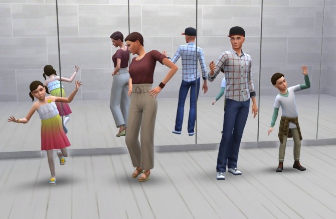 Sims 4 Realistic mannequins by horresco at Mod The Sims