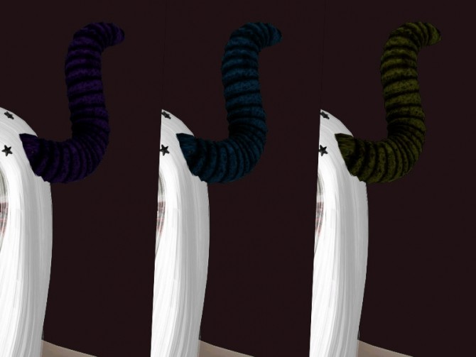 Sims 4 Demon Horns by PlayersWonderland at TSR