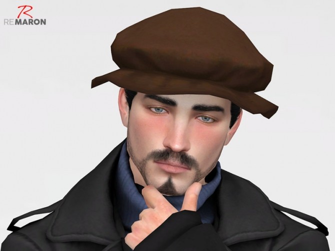 Sims 4 Hat 01 for both gender by remaron at TSR