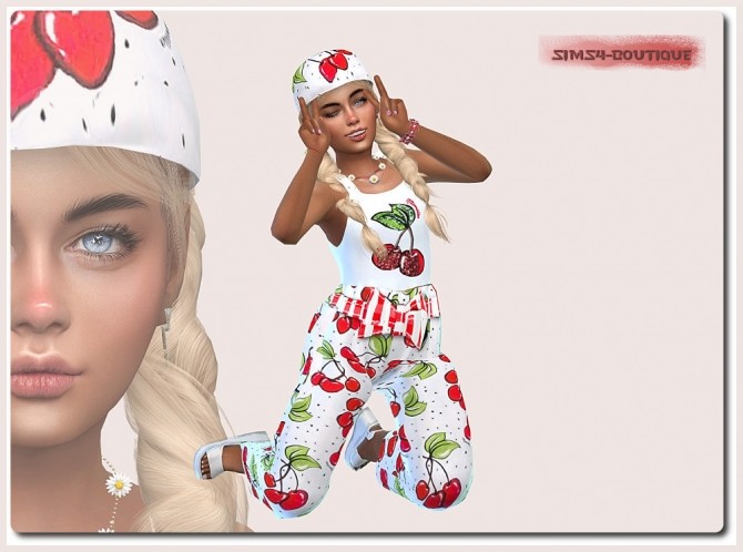 Sims 4 Designer Set for Child Girls at Sims4 Boutique