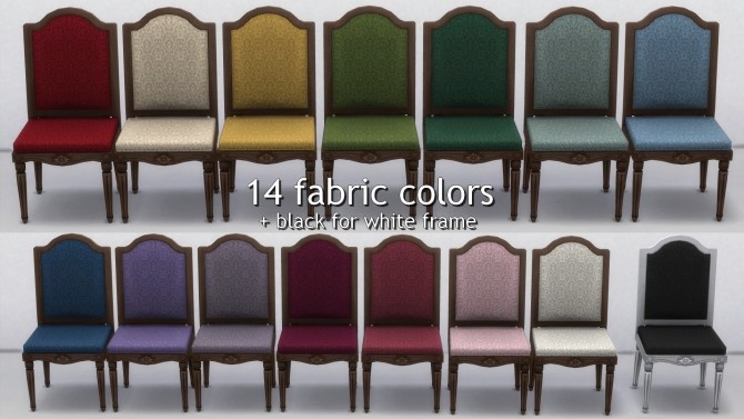 Sims 4 French Dining Set from TS3 by TheJim07 at Mod The Sims