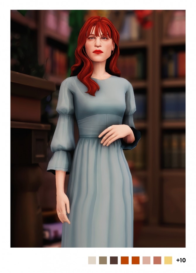 Sims 4 Florence dress by Christina at Sulsulhun