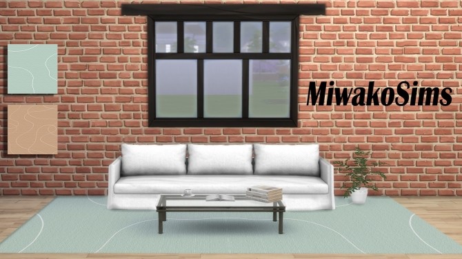 Sims 4 Collection #10 rugs at MiwakoSims