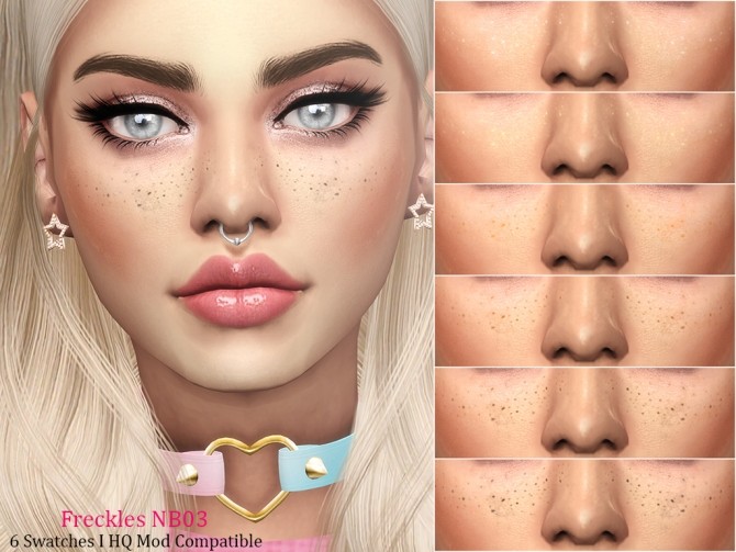 Sims 4 Freckles NB03 at MSQ Sims