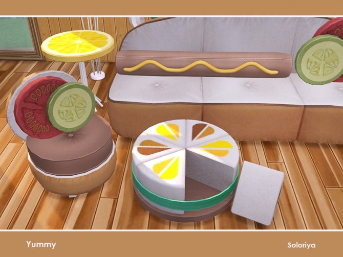 Sims 4 Yummy set by soloriya at TSR