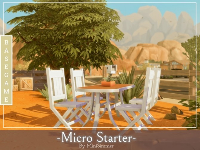 Sims 4 Micro Starter by Mini Simmer at TSR