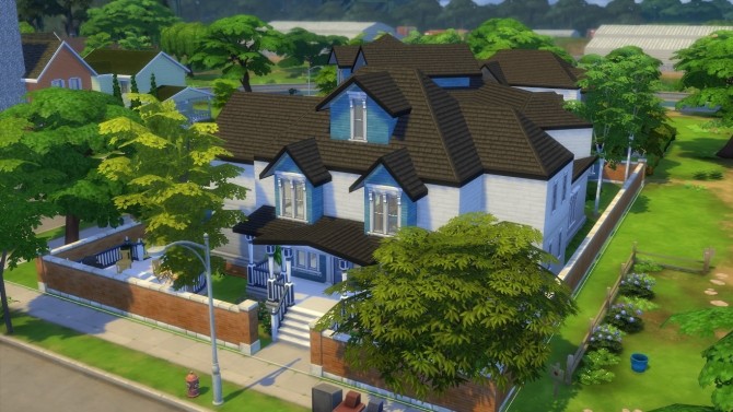 Sims 4 Garden Essence Willow Creek Renovation #14 NO CC by iSandor at Mod The Sims