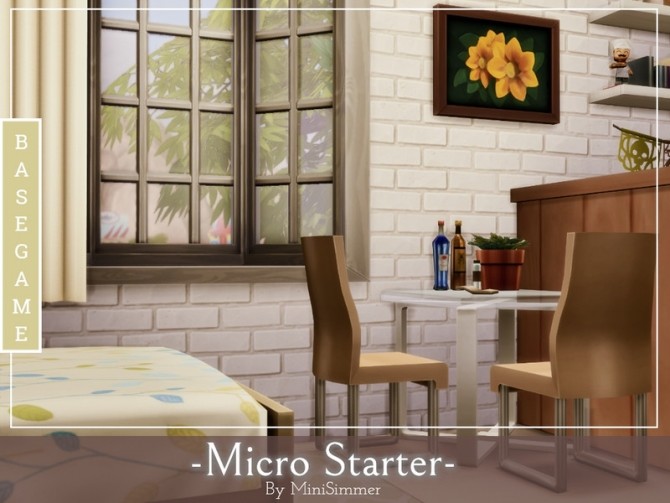 Sims 4 Micro Starter by Mini Simmer at TSR