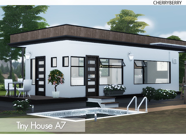 Sims 4 Tiny House A7 at Cherryberry