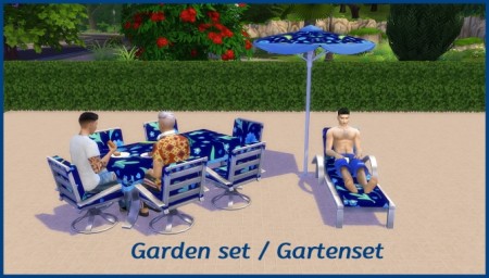 Garden furniture by hippy70 at Mod The Sims