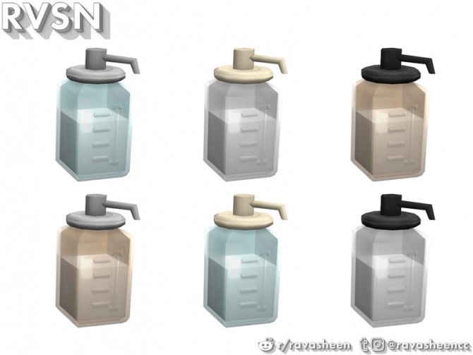 Sims 4 Simmer Down Kitchen Clutter Set by RAVASHEEN at TSR