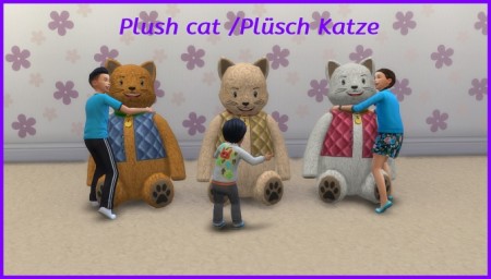 Plush cat by hippy70 at Mod The Sims