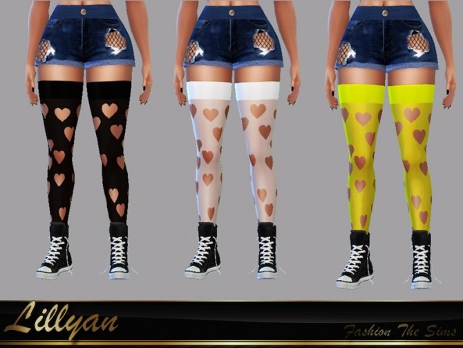 Sims 4 Marina Socks by LYLLYAN at TSR