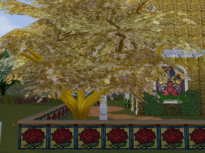 Sims 4 Tree Of Life Set and Golden Tree For The Yard at Anna Quinn Stories