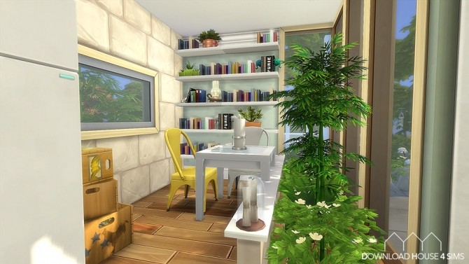 Sims 4 Coconut palms house at DH4S