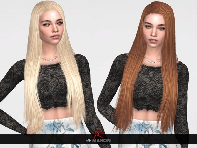 Sims 4 Starlette hair Retexture by remaron at TSR