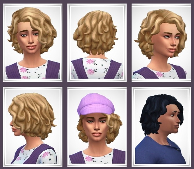 Sims 4 Nicky Hair at Birksches Sims Blog