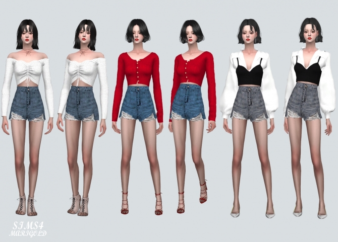 S Hot Pants at Marigold » Sims 4 Updates