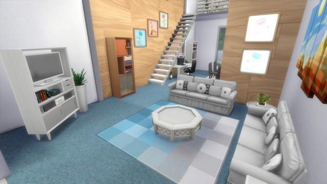 Sims 4 The Powerpuff girls house NO CC by iSandor at Mod The Sims