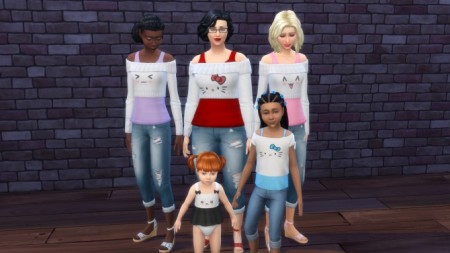 Kawaii Tops Collection by LostNlonelyGrl86 at Mod The Sims