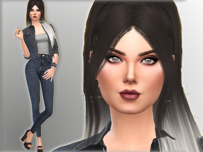 Sims 4 Lillian Xena by Mini Simmer at TSR