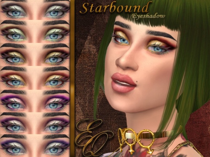 Sims 4 Starbound Eyeshadow by EvilQuinzel at TSR